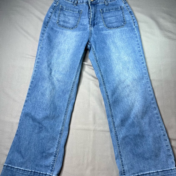 Denim - Classic Blue Wide-Leg Women Jeans size XS